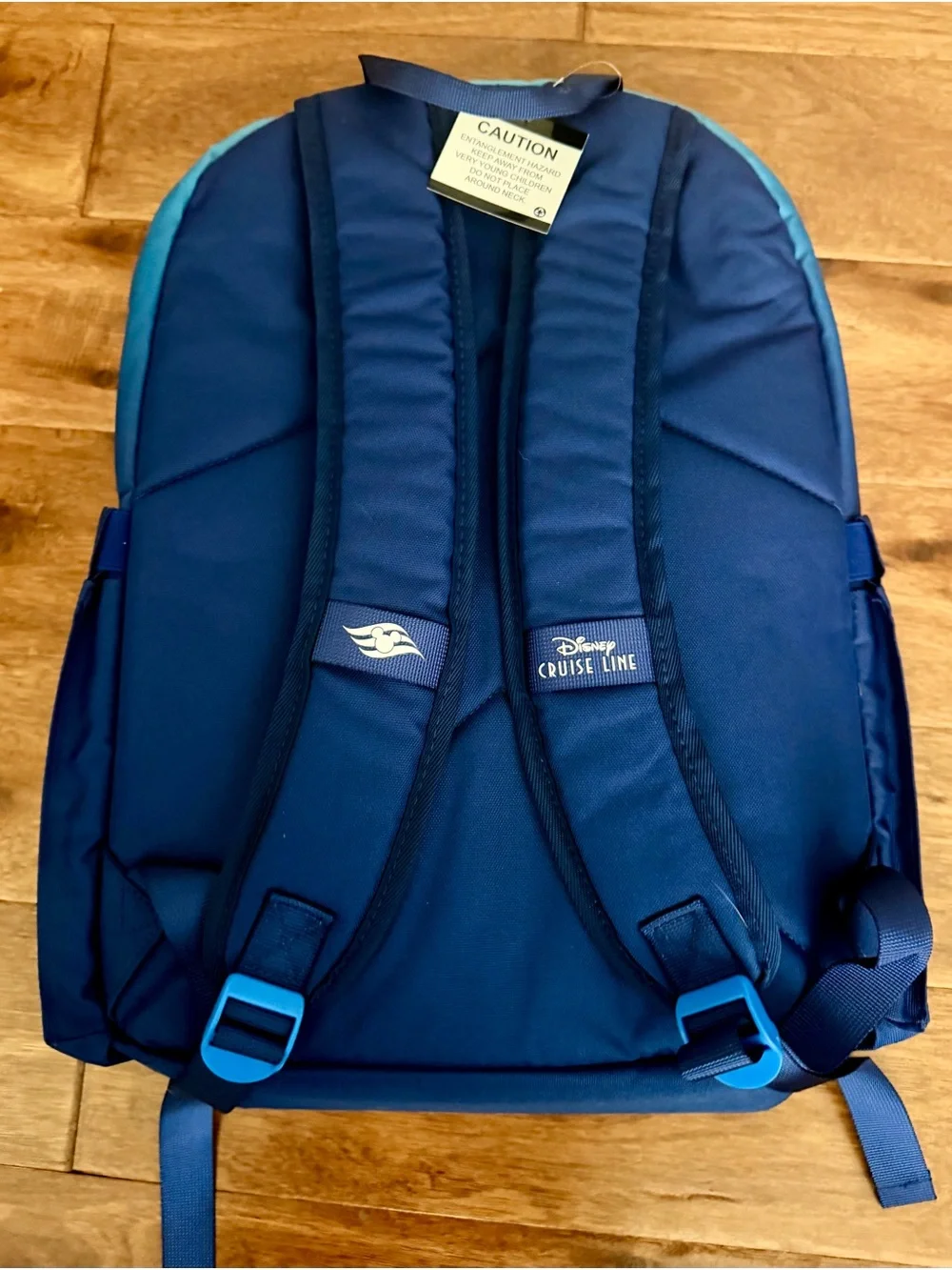 🆕 Disney Blue Ombre Cruise Line Castaway Club Backpack